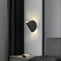 Moderne Rotatable Gebogen Metalen Wandlamp