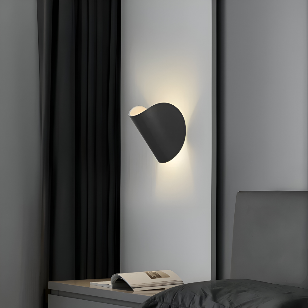 Moderne Rotatable Gebogen Metalen Wandlamp