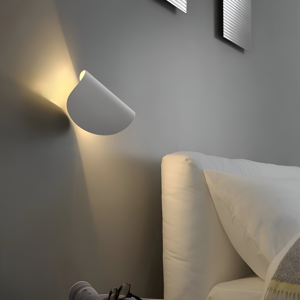 Moderne Rotatable Gebogen Metalen Wandlamp