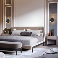Moderne Rotatable Gebogen Metalen Wandlamp