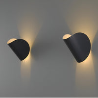 Moderne Rotatable Gebogen Metalen Wandlamp