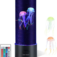Kleurveranderende sensorische lamp met medusa
