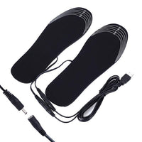 USB verwarmde inlegzolen voetwarmers (1 paar) | Brehn