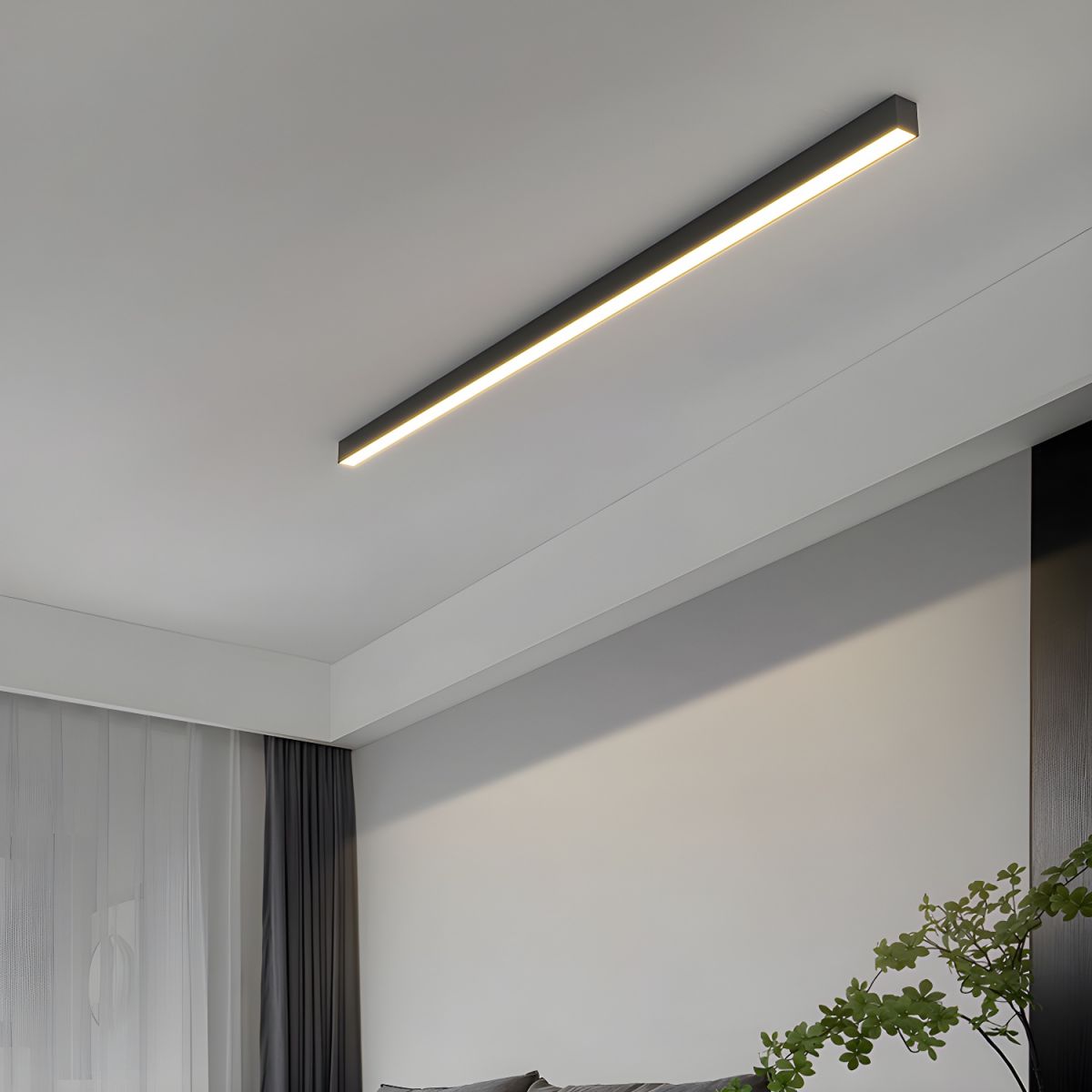 Solara Ultra Dun Minimalistisch Functioneel Plafondlamp