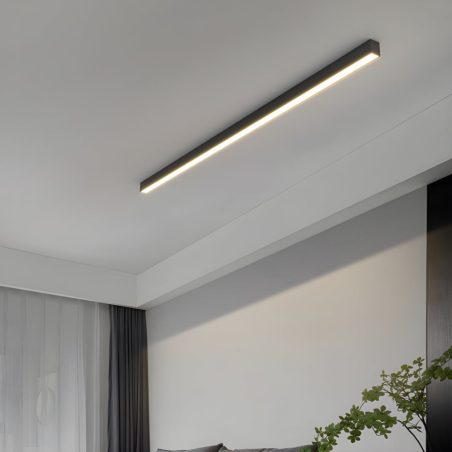 Solara Ultra Dun Minimalistisch Functioneel Plafondlamp