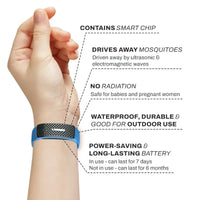 Bolendo Ultrasone Muggenarmband