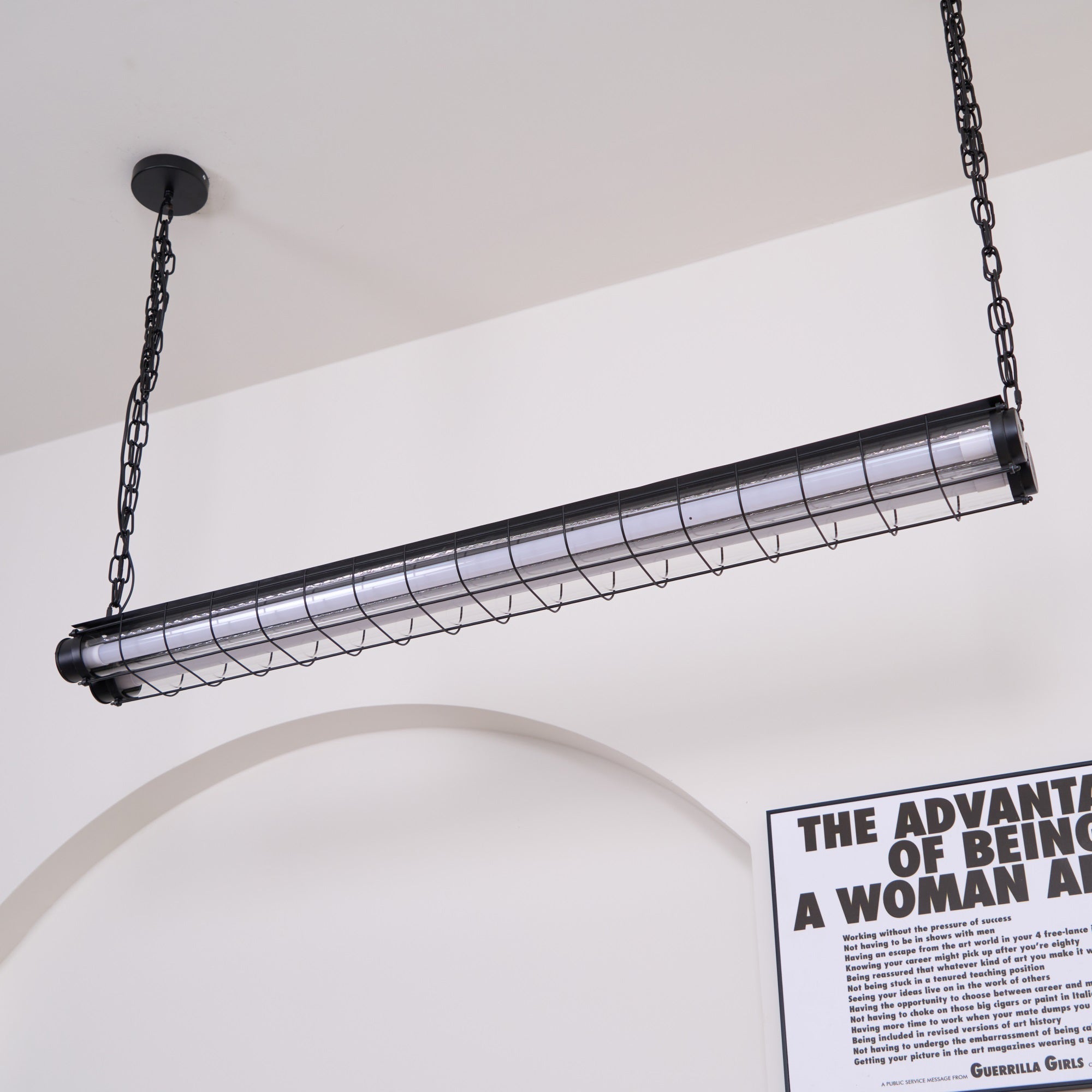 Arsorisra Lineaire Industriële Hanglamp