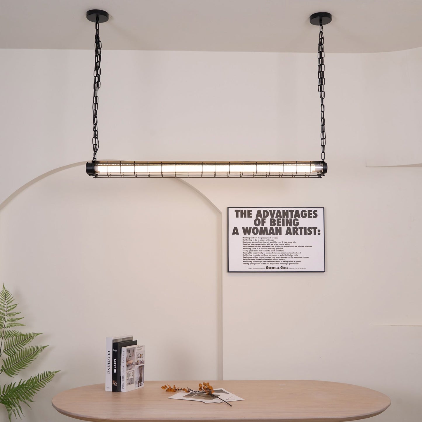 Arsorisra Lineaire Industriële Hanglamp