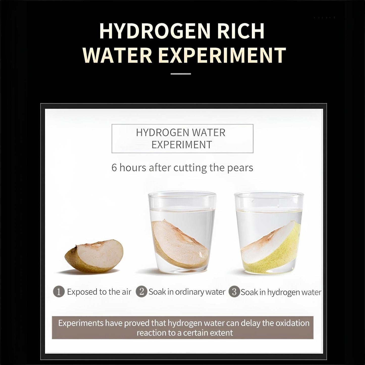 NovaHydro Elite 5000ppb Waterfles Waterstofionisator