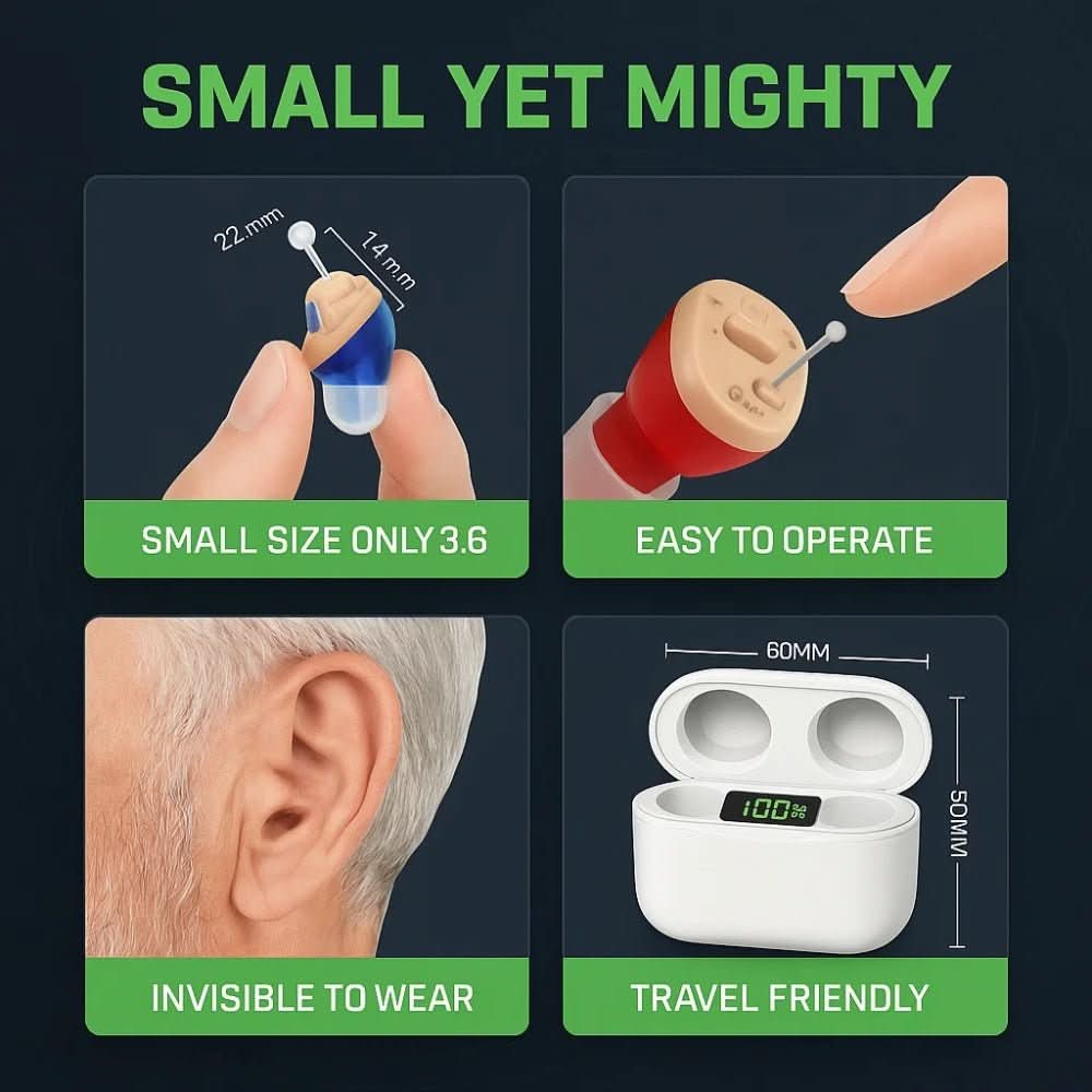 AURIS PRO – Onzichtbare In-Ear Hoortoestellen voor Superieure Geluidskwaliteit
