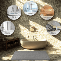 COMFORTDRAIN Mat – Antislip Douchmat met hygiënisch afvoersysteem