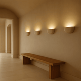Wabi Sabi Steen Wandlamp Zachte Ambient Verlichting