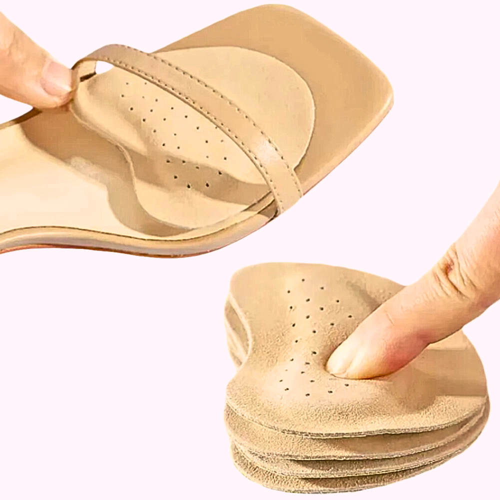 Antislip voetkussentjes voor sandalen – Pijnverlichting voor vrouwen