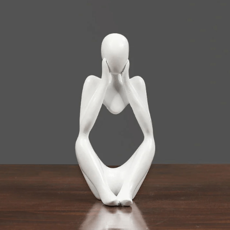 Minimalistische decoratie met abstract patroon