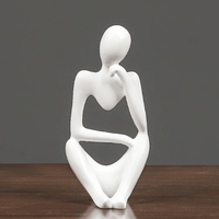 Minimalistische decoratie met abstract patroon