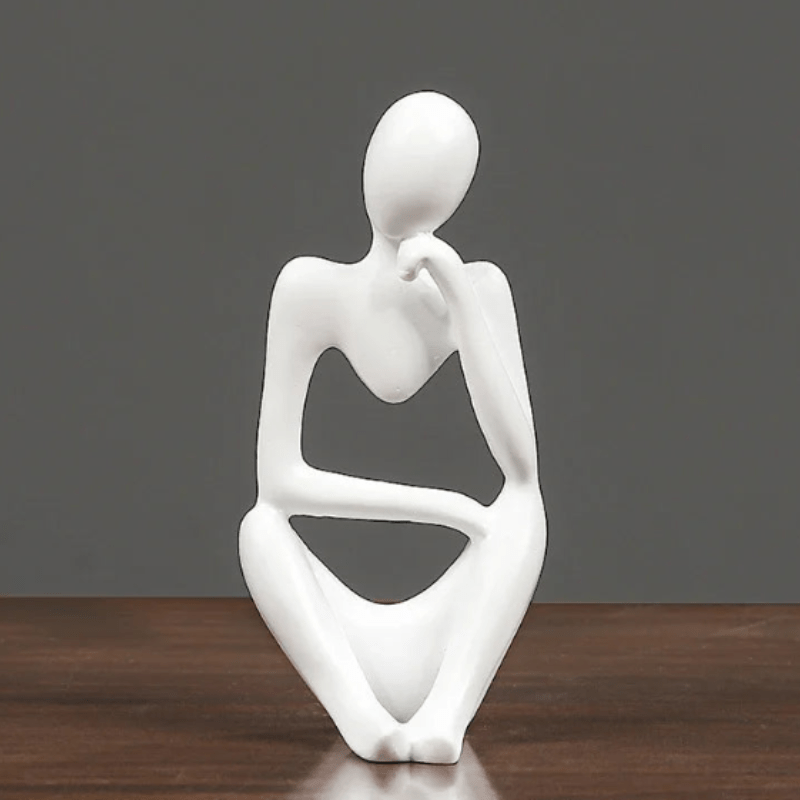 Minimalistische decoratie met abstract patroon