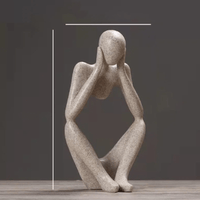 Minimalistische decoratie met abstract patroon