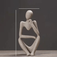 Minimalistische decoratie met abstract patroon