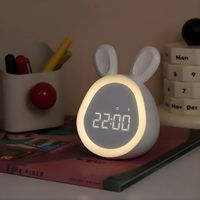 Konijnen Digitale Wekker Met Nachtlampje