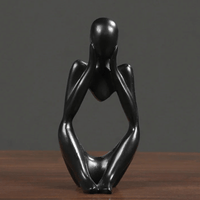 Minimalistische decoratie met abstract patroon