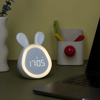 Konijnen Digitale Wekker Met Nachtlampje