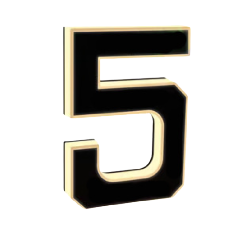 LightNumbers™ – Duidelijke zichtbaarheid