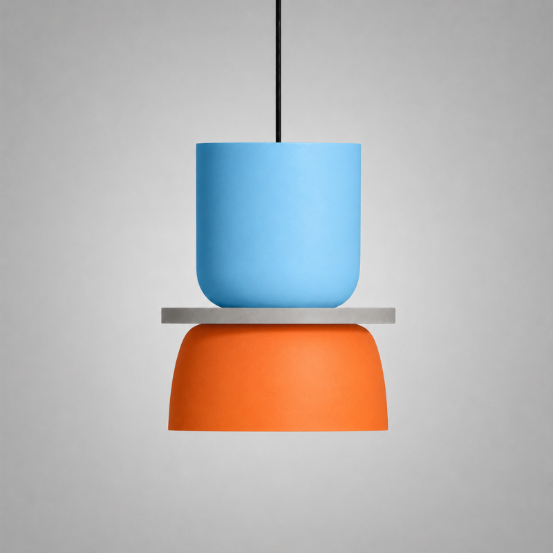 Noordse Zinklegering Dubbeltonen Kooi Hanglamp LED 1-lamp