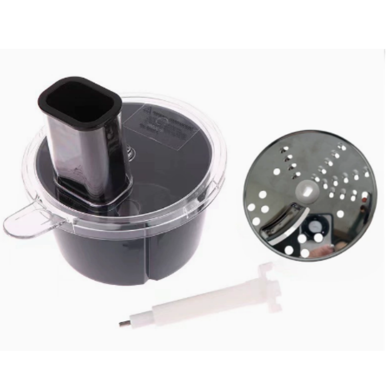 MixWerk Thermomix Snijset voor TM6 & TM5 | Groentesnijder & Kaasschaaf | Snijopzetstuk voor Radijs & Zoete Aardappelen | Accessoire met Container