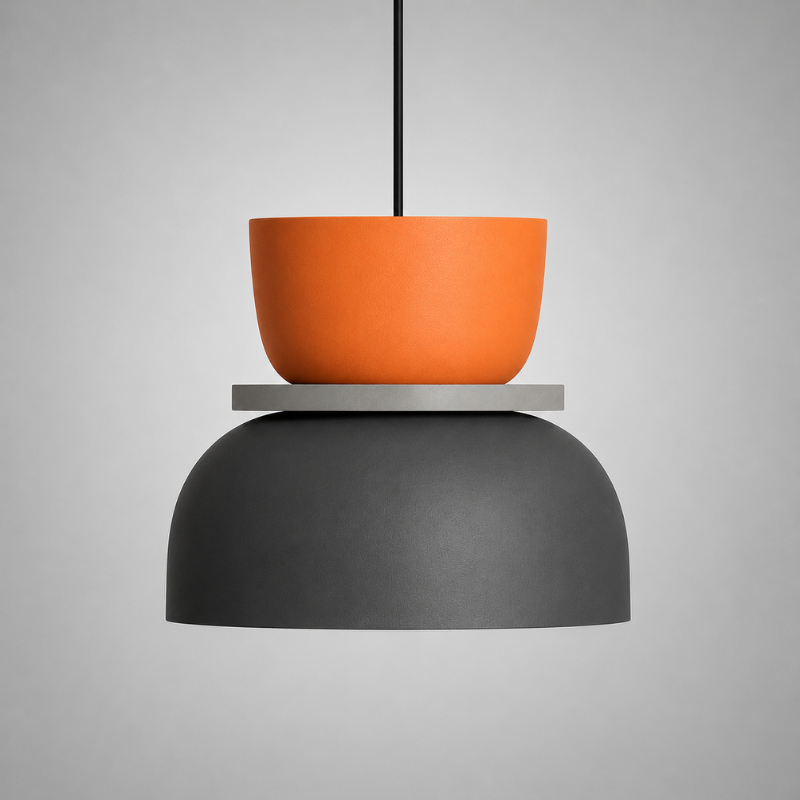 Noordse Zinklegering Dubbeltonen Kooi Hanglamp LED 1-lamp