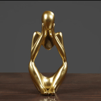 Minimalistische decoratie met abstract patroon