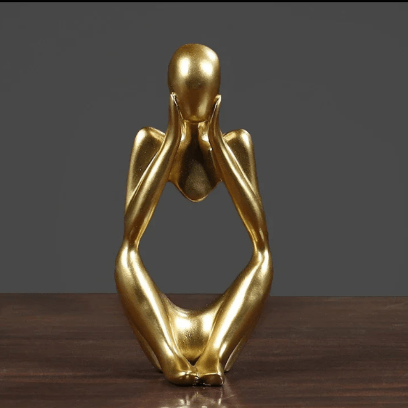 Minimalistische decoratie met abstract patroon