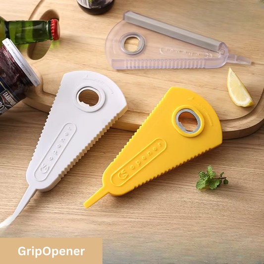 GripOpener | Geen frustratie meer met moeilijk te openen blikjes en flessen