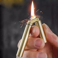 FireMaster | Koperen aansteker – Vintage ontwerp, navulbaar en duurzaam