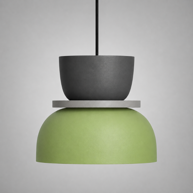 Noordse Zinklegering Dubbeltonen Kooi Hanglamp LED 1-lamp