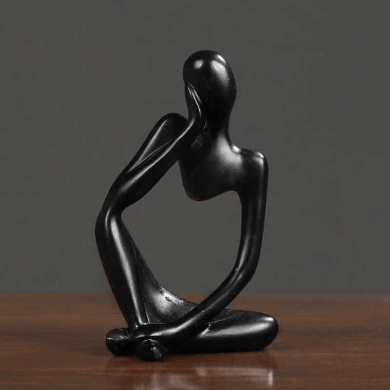 Minimalistische decoratie met abstract patroon