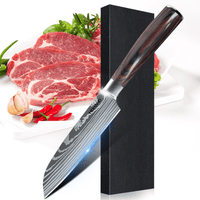 Set van professionele kwaliteit chef-koks messen met elegant design