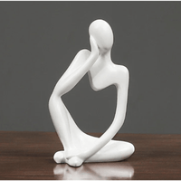 Minimalistische decoratie met abstract patroon