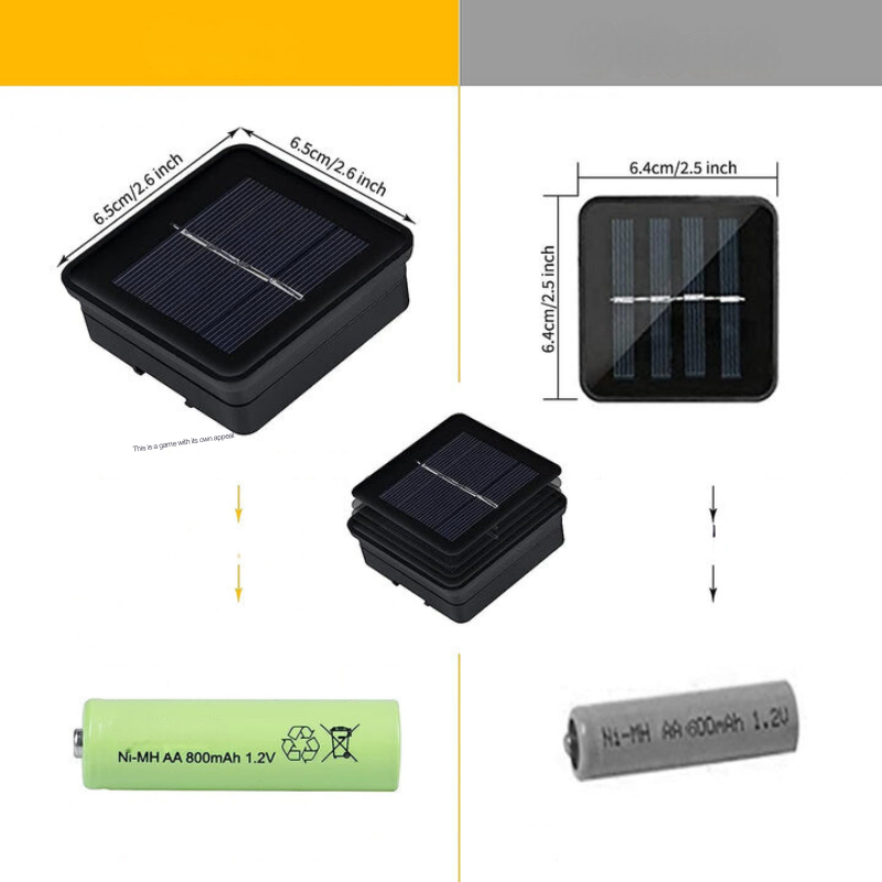 Marokkaanse waterdichte Solar-Lantaarnketting, l 12 meter, 100 LED-lampen, l 8