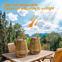 Sunwave | Handgemaakte waterdichte zonnetuinlantaarn
