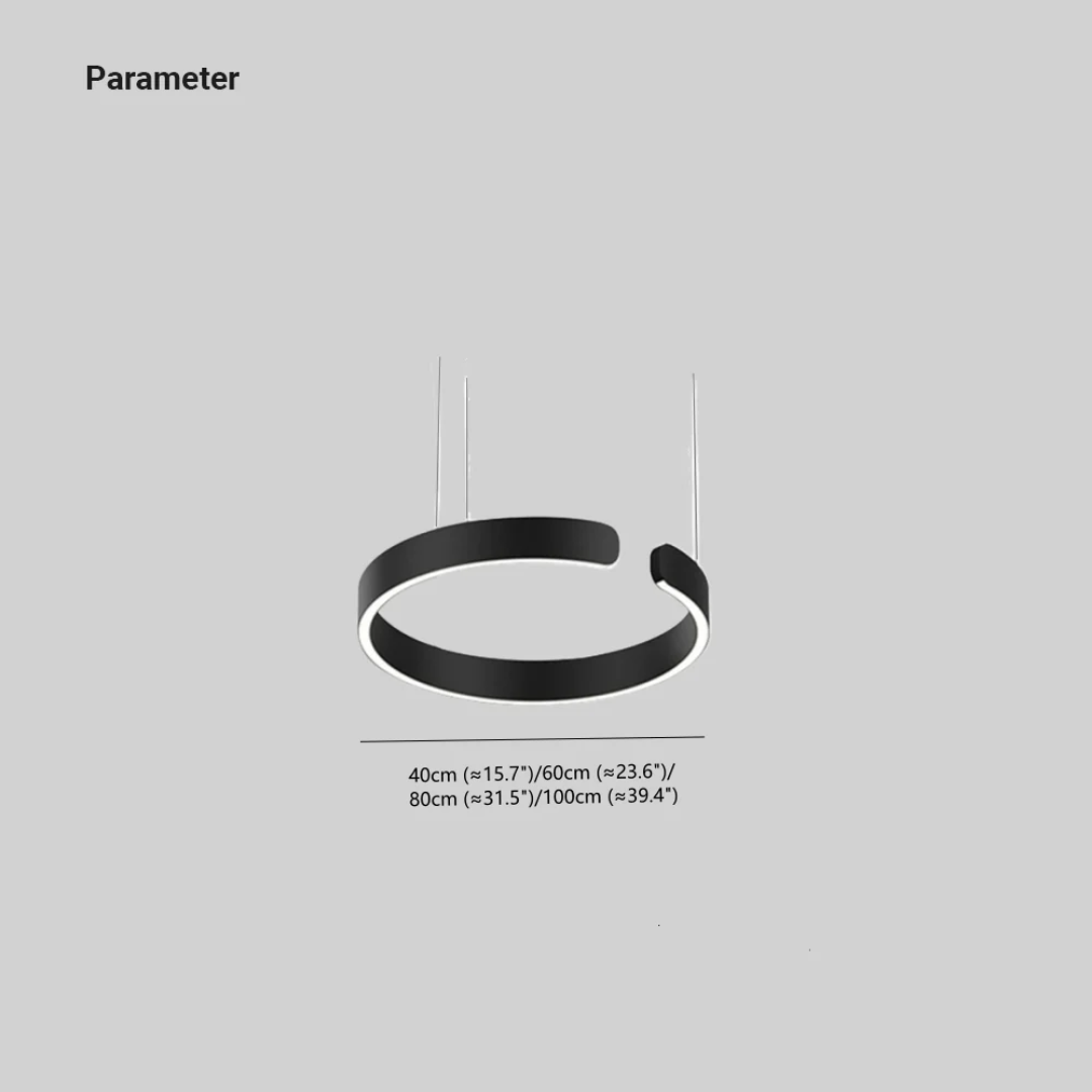 Moderne Ring LED Hanglamp - HaloRing