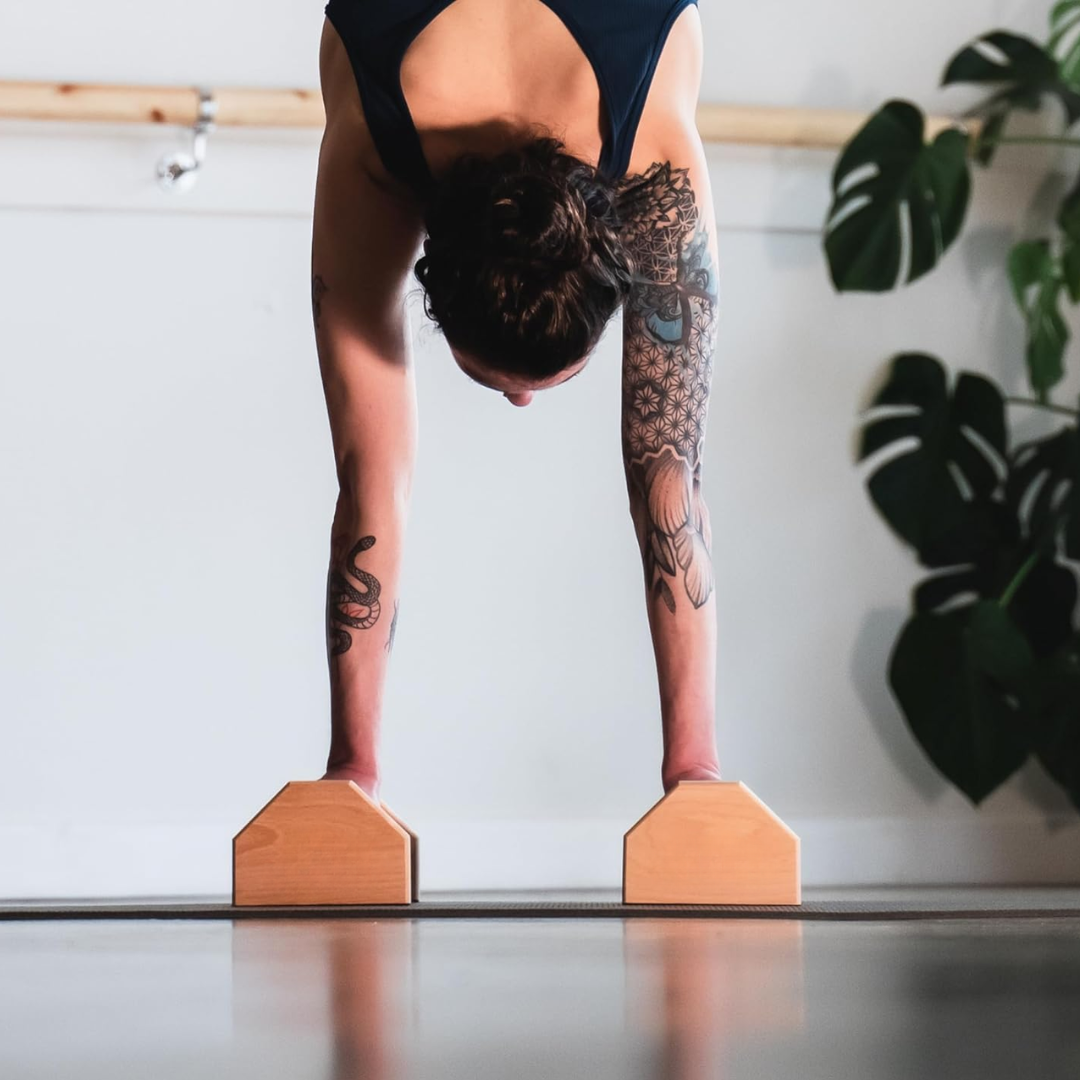 Calisthenics PowerBars – Sterke Houten Push-Up Steunen