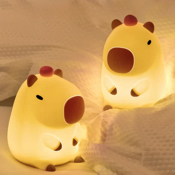 CapyGlow - Draadloze Nachtlamp voor Kinderen