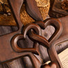 EternalBond | Uniek houten kruis voor blijvende liefde en spirituele harmonie