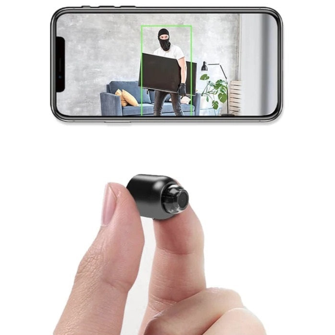 Compacte WiFi Bewakingscamera | Draadloos | Nachtzicht | Bewegingsdetectie