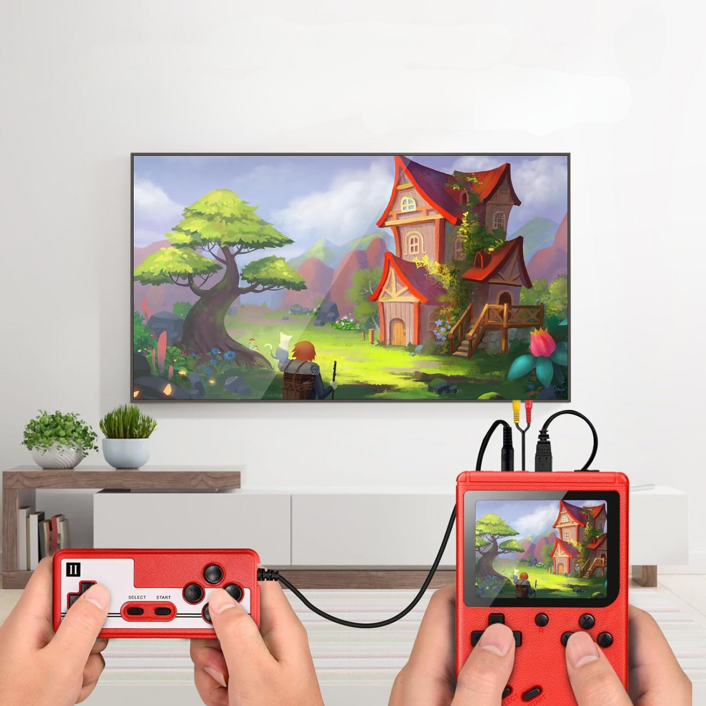 Retro Game Player - Meer dan 400 Spellen Nostalgie Bowlift