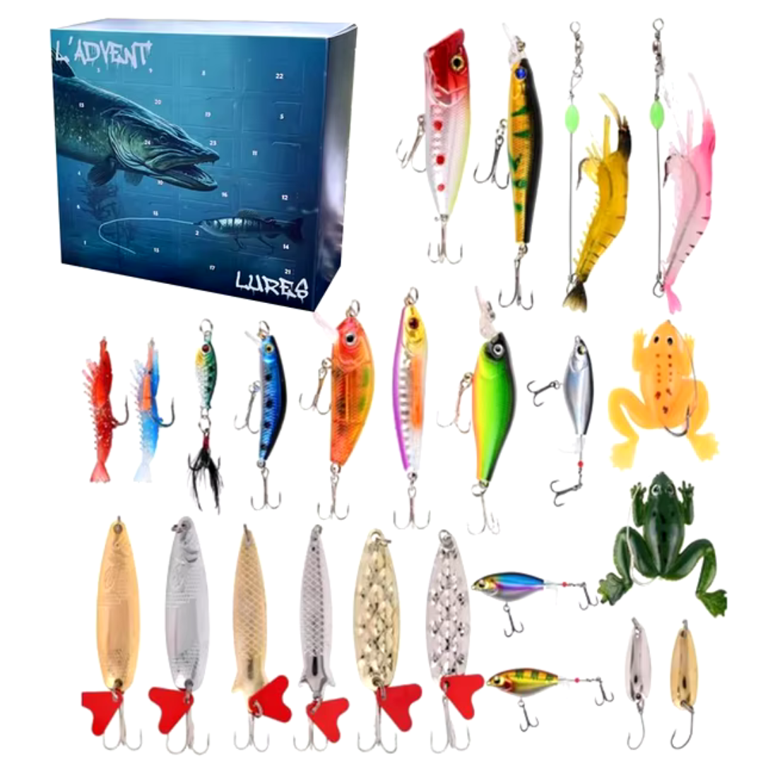 BaitBox Adventskalender | Ontdek 24 dagen eersteklas visgerei en beleef een nieuw visavontuur