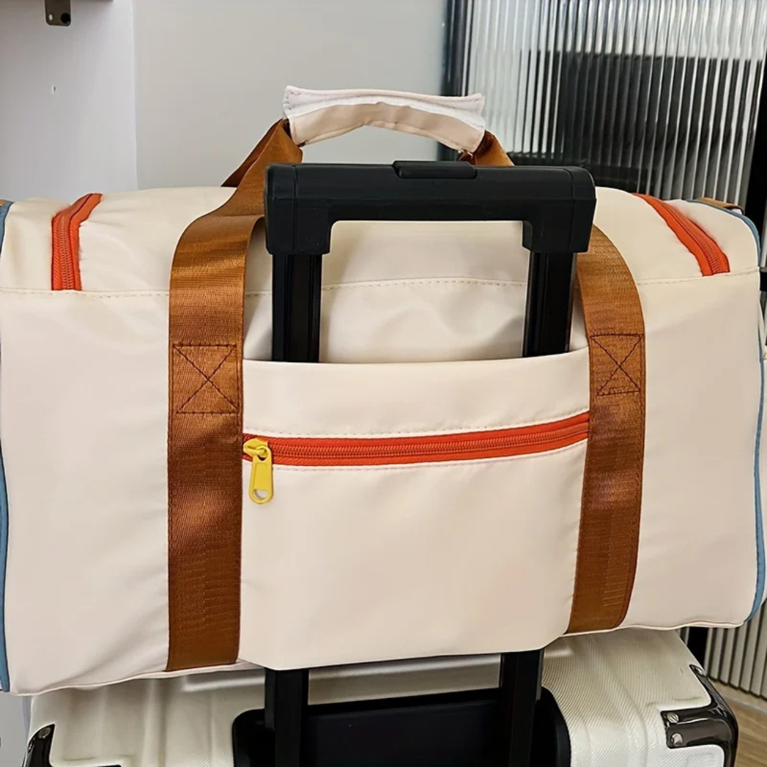 LuxeTrek Oxford reistas | Grote oxford tas met opvallend ontwerp voor vrouwen en op rei