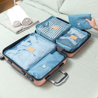 Set opbergtassen voor op reis | Bagage organizers voor kleding en schoenen