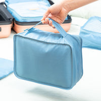 Set opbergtassen voor op reis | Bagage organizers voor kleding en schoenen