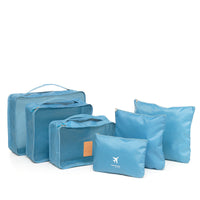 Set opbergtassen voor op reis | Bagage organizers voor kleding en schoenen